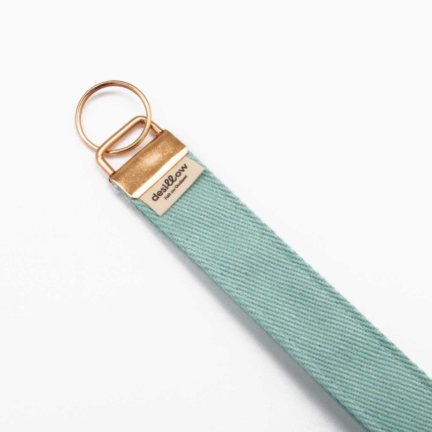 Porte-clés bleu Desillow closeup