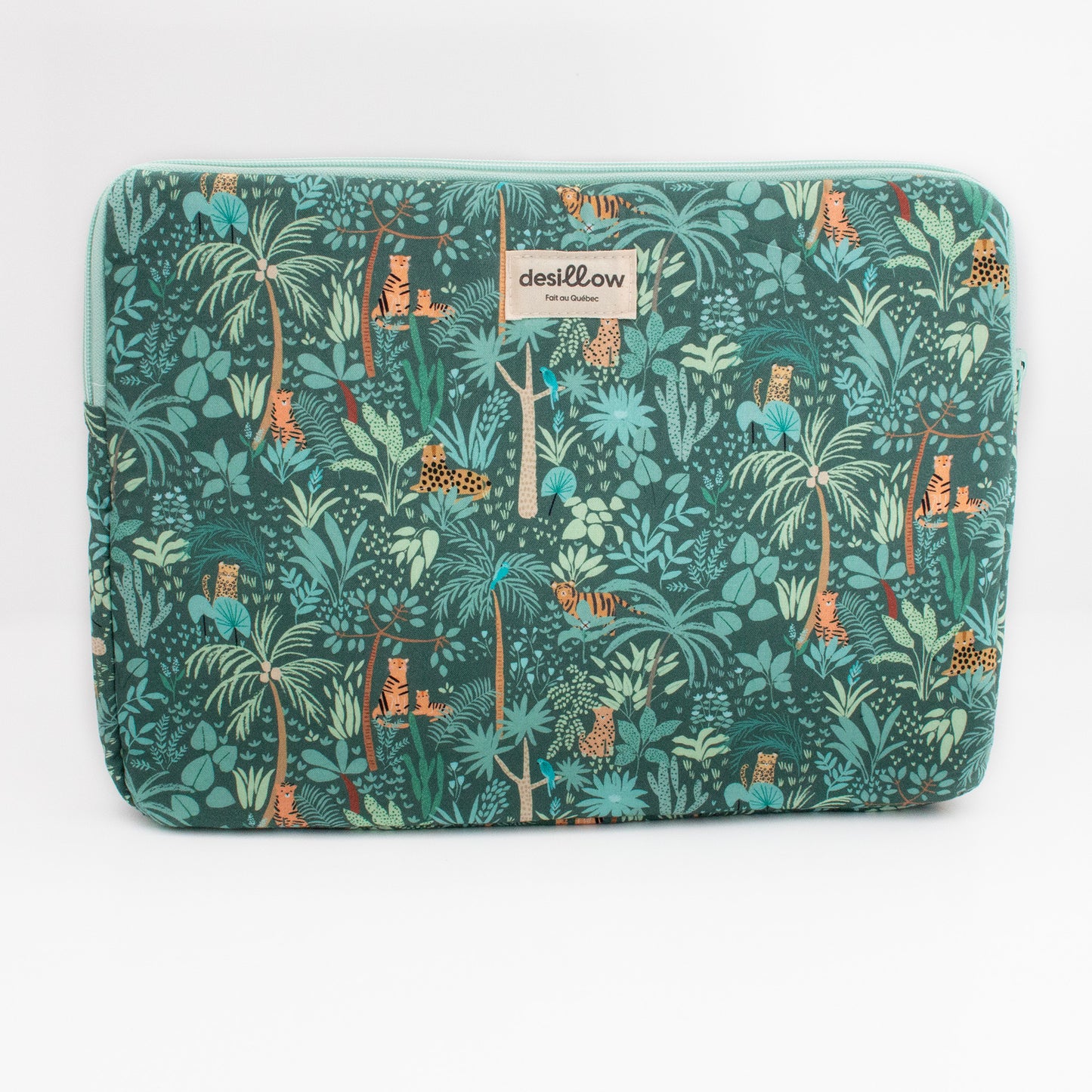 Pochette ordinateur 13 -14 po verte