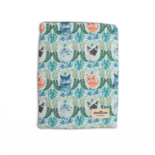 Pochette à livre Portrait de chat