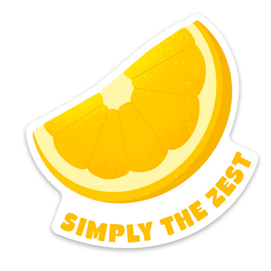 Autocollant Simply the Zest